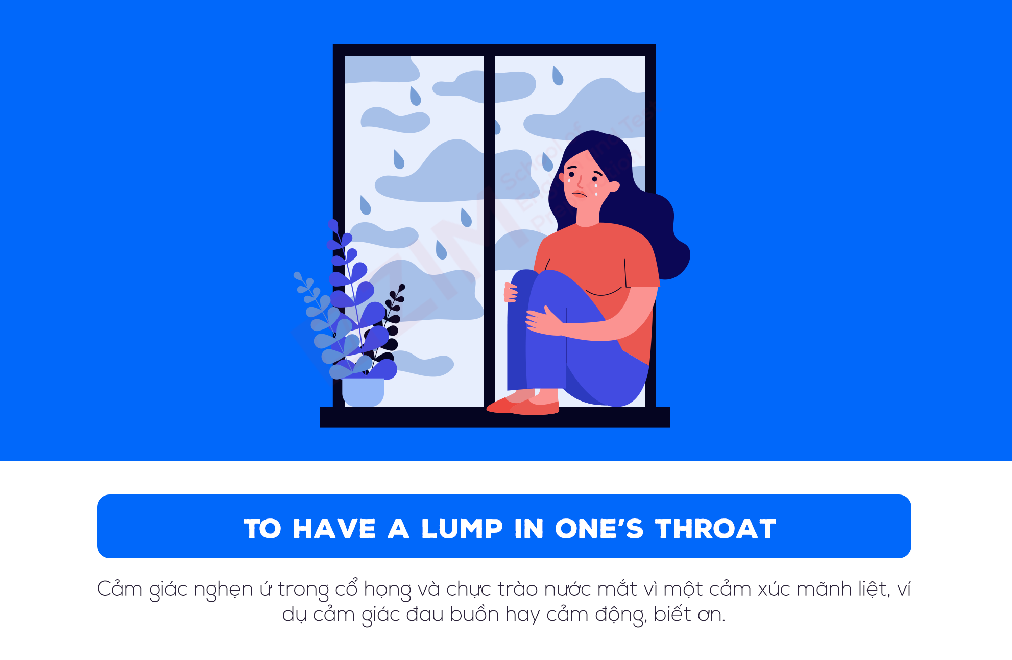 idioms-thong-dung-to-have-a-lump-in-one-throat