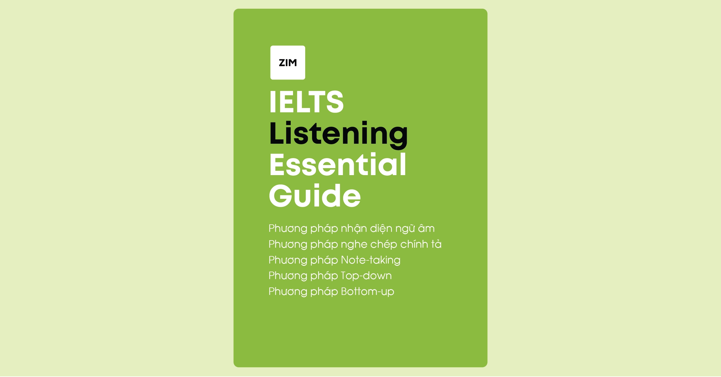 download ebook ielts listening essential guide tuyen tap cac phuong phap lam bai