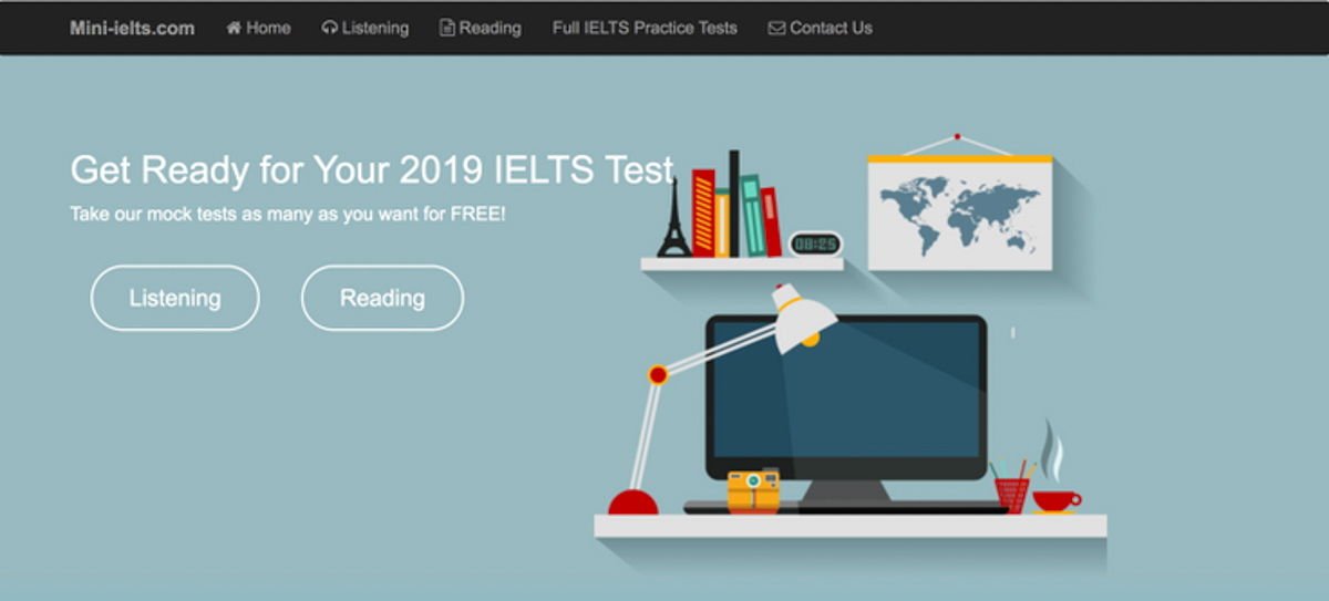 IELTS Test Free Online - Mini IELTS