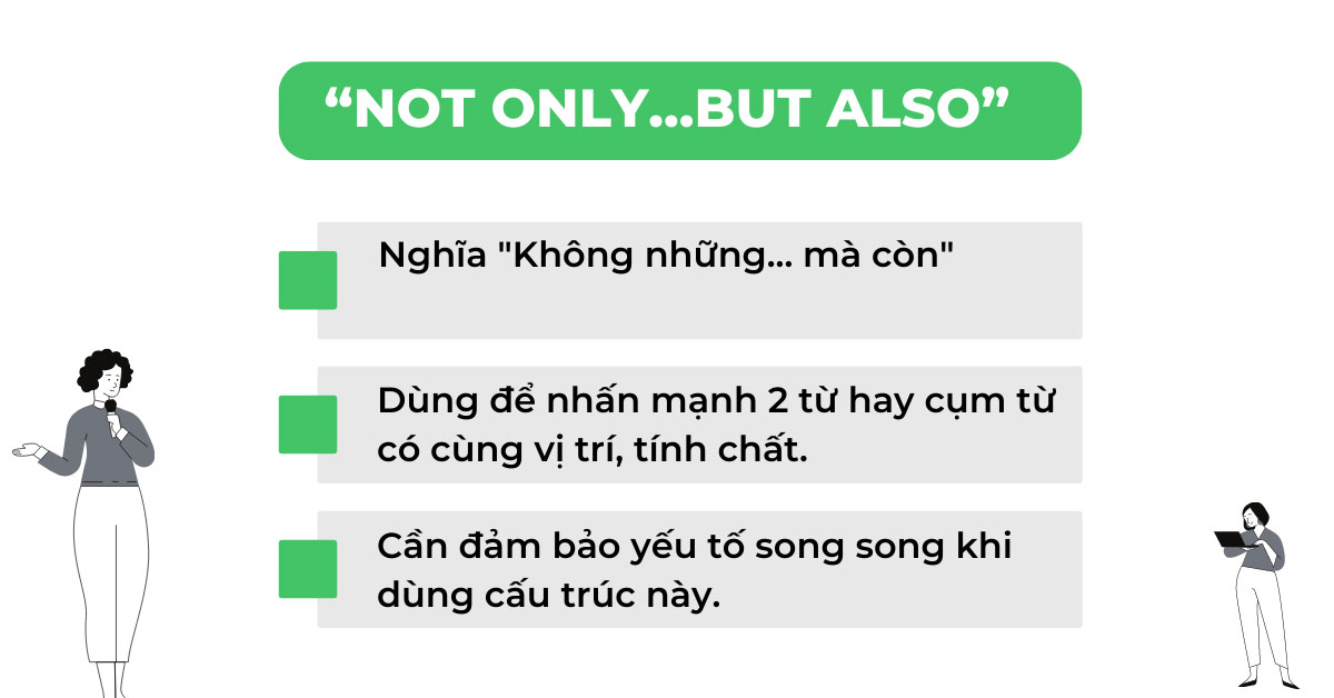 C u tr c not only but also c ch d ng v c ng th c o ng 
