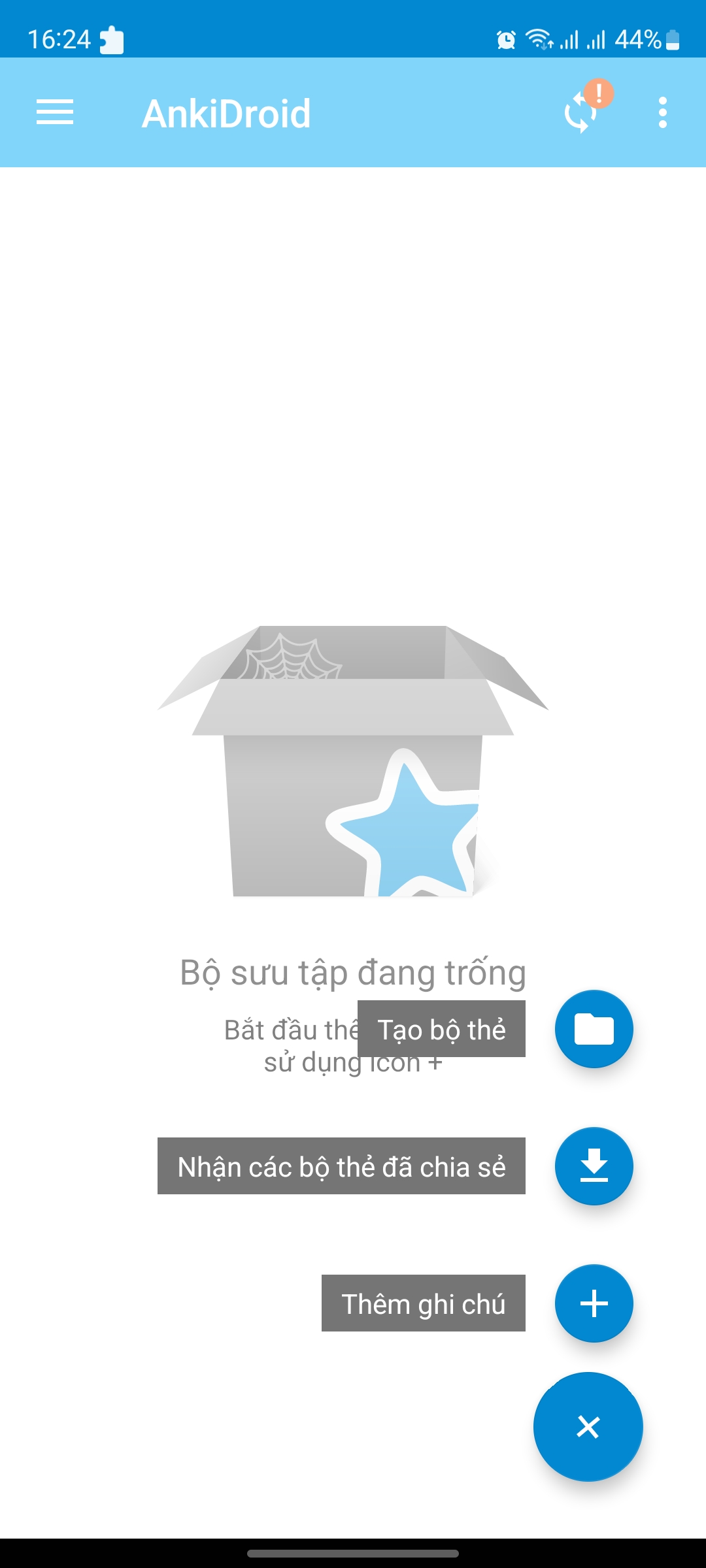 Tạo và tùy chỉnh bộ thẻ (Deck)