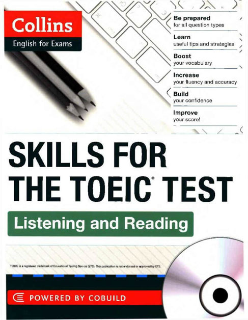 Skills for the TOEIC test Listening and Reading