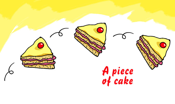 piece of cake tức là gì