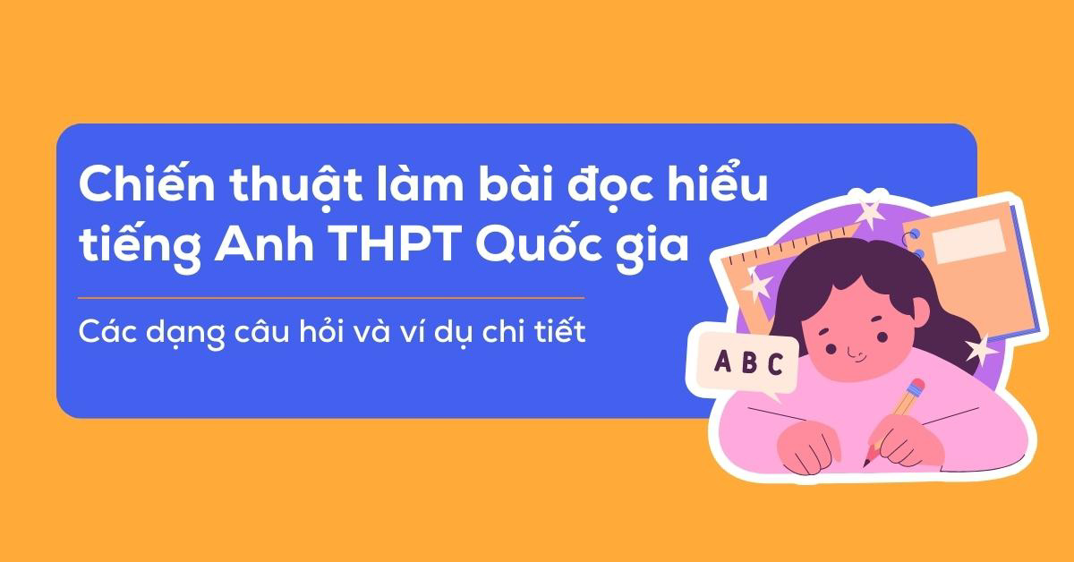 cach lam bai doc hieu tieng anh thpt quoc gia dat diem cao