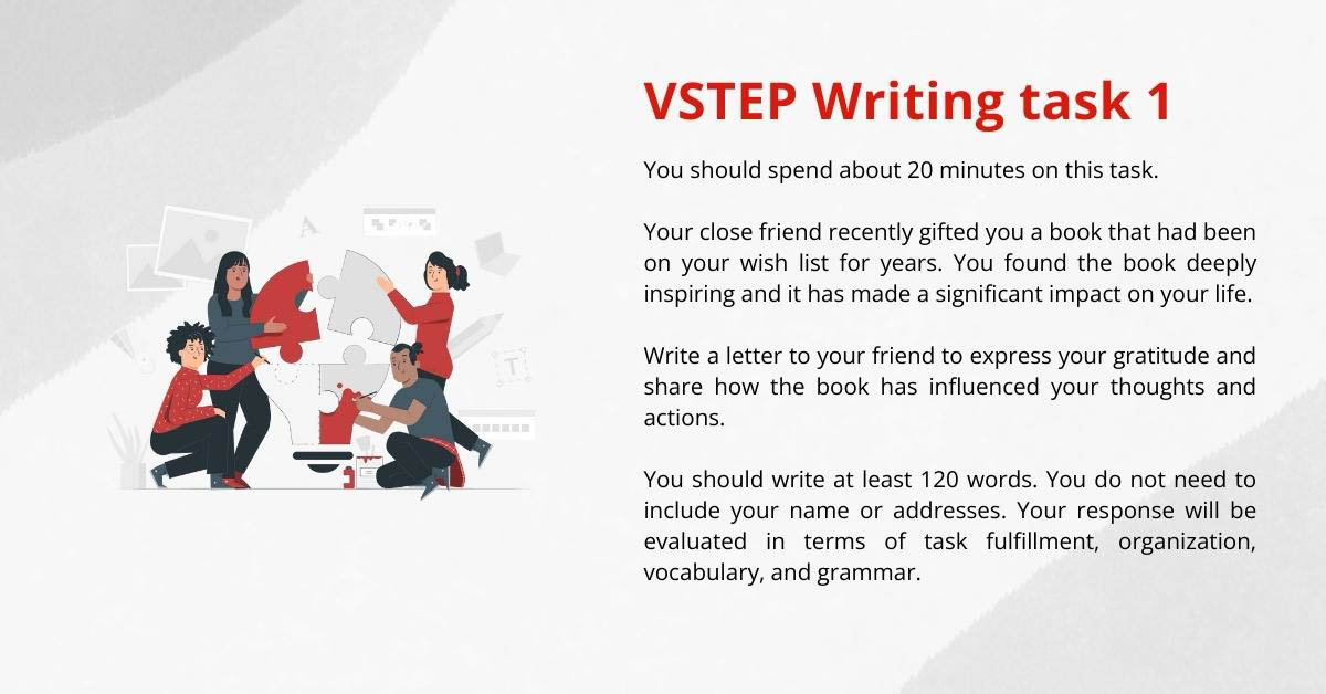 Bài mẫu VSTEP Writing Task 1 thank you letters