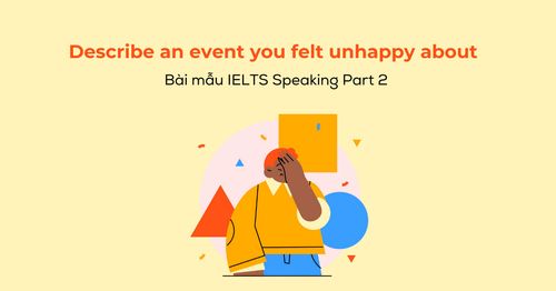describe-an-event-you-felt-unhappy-about