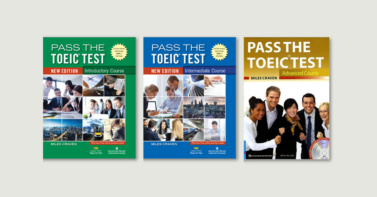 Toepic Test Bộ sách Pass the TOEIC Test: Review & hướng dẫn cách dùng