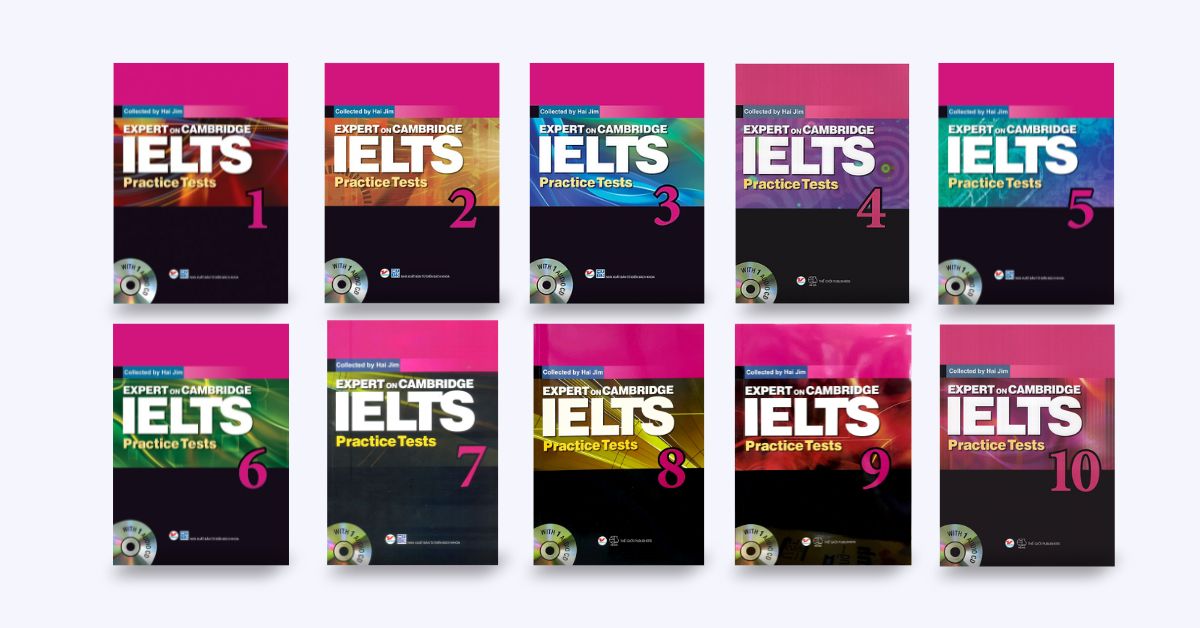 Review bộ sách Expert on Cambridge IELTS practice tests