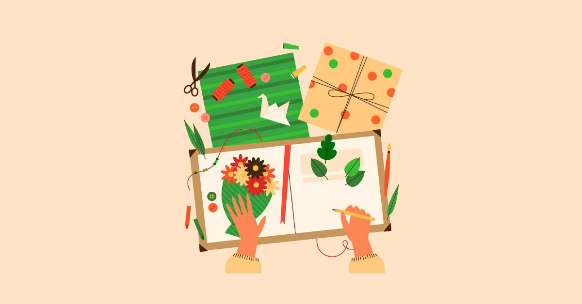 Describe a person who likes to make things by hand