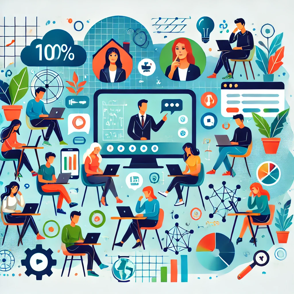 Thay thế lớp học truyền thống bằng mô hình học tập trực tuyến 100% Thay thế lớp học truyền thống bằng mô hình học tập trực tuyến 100%