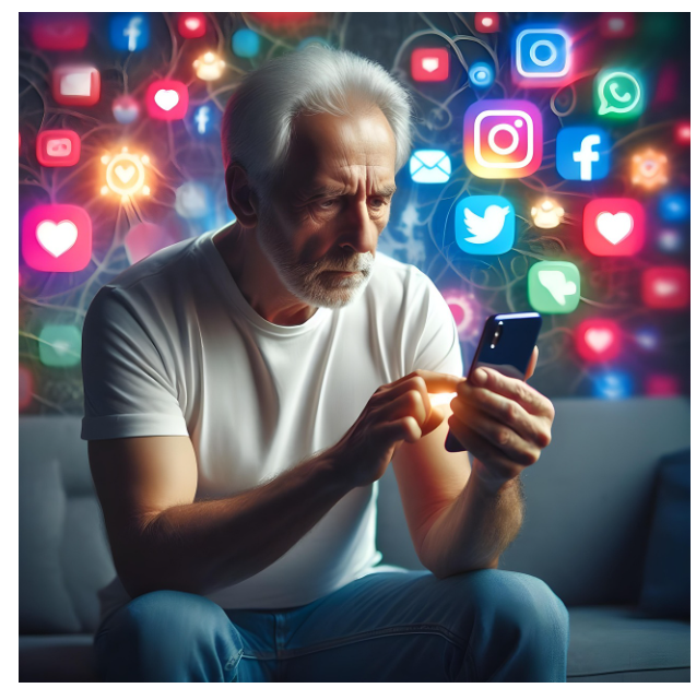 Elderly people and social media 