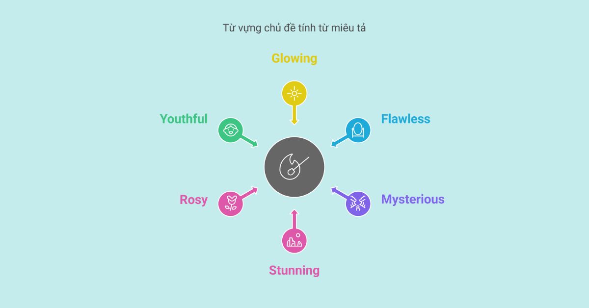 IOE lớp 6 - Từ vựng chủ đề tính từ miêu tả IOE lớp 6 - Từ vựng chủ đề tính từ miêu tả