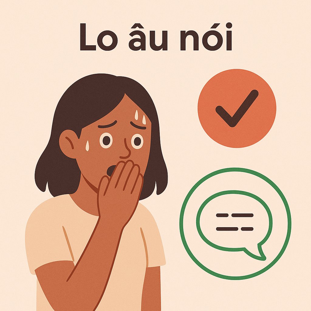 Lo âu nói (speaking anxiety) và cơ chế ảnh hưởng đến khả năng diễn đạt Lo âu nói (speaking anxiety) và cơ chế ảnh hưởng đến khả năng diễn đạt