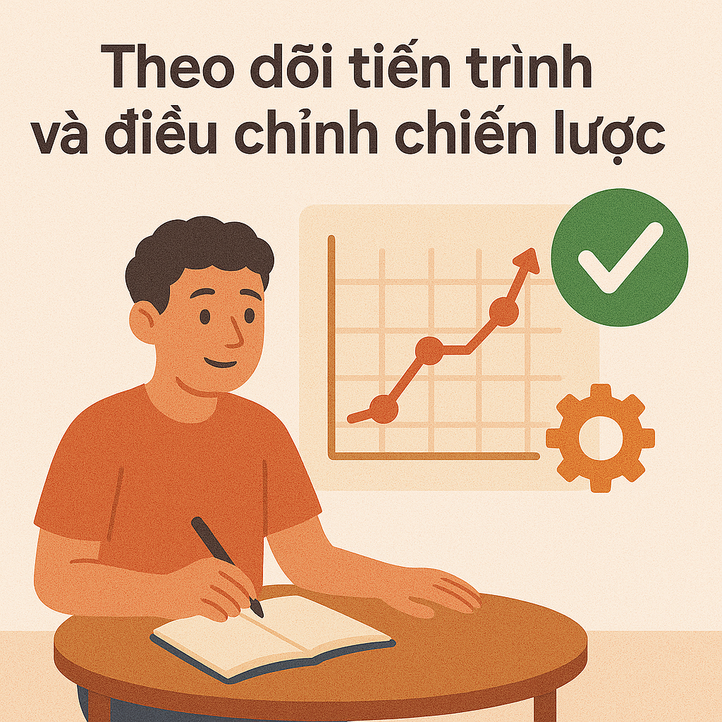 Theo dõi tiến trình và điều chỉnh chiến lược Theo dõi tiến trình và điều chỉnh chiến lược