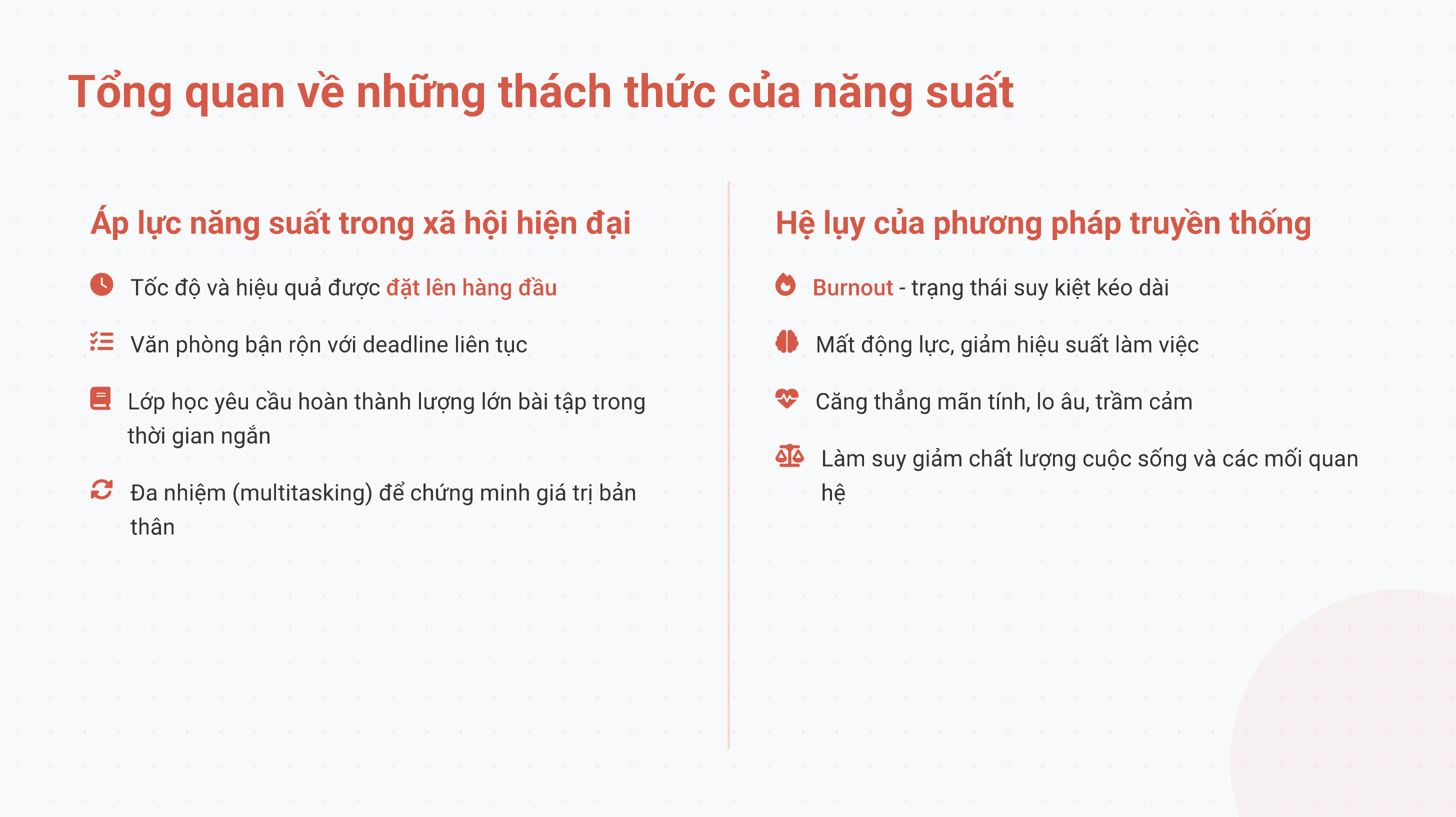 Cách thức nâng cao năng suất: Học tập bền vững với nguyên tắc “Slow Productivity” Cách thức nâng cao năng suất: Học tập bền vững với nguyên tắc “Slow Productivity”