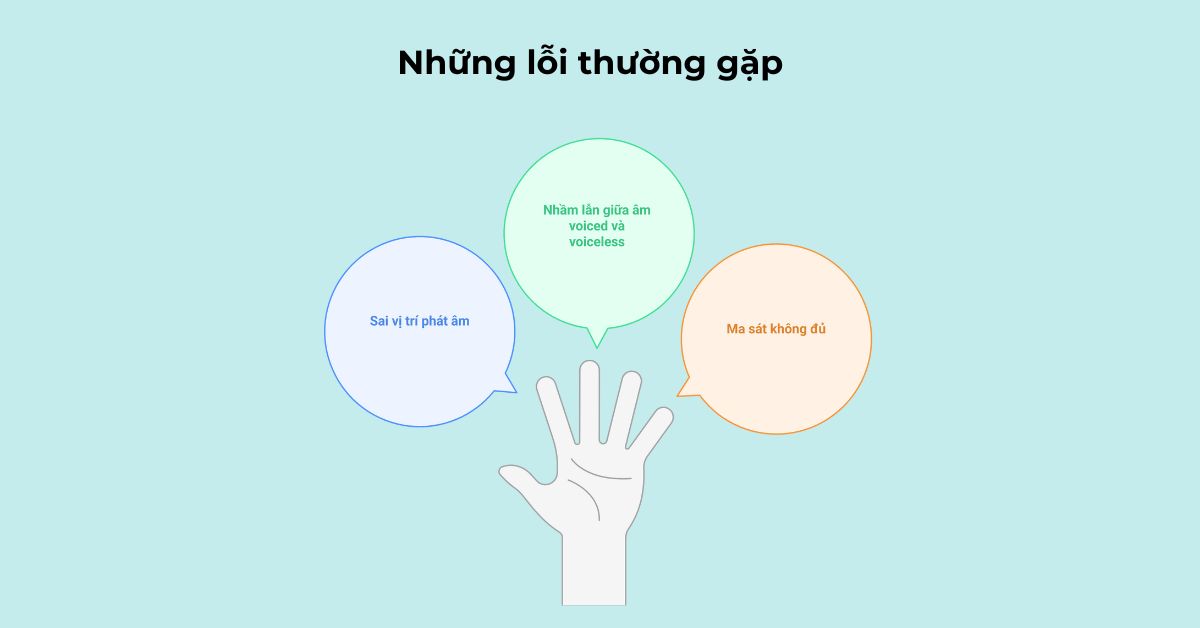 các lỗi thường gặp các lỗi thường gặp