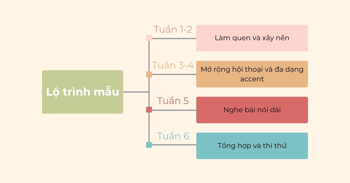 Ví dụ lộ trình mẫu Ví dụ lộ trình mẫu