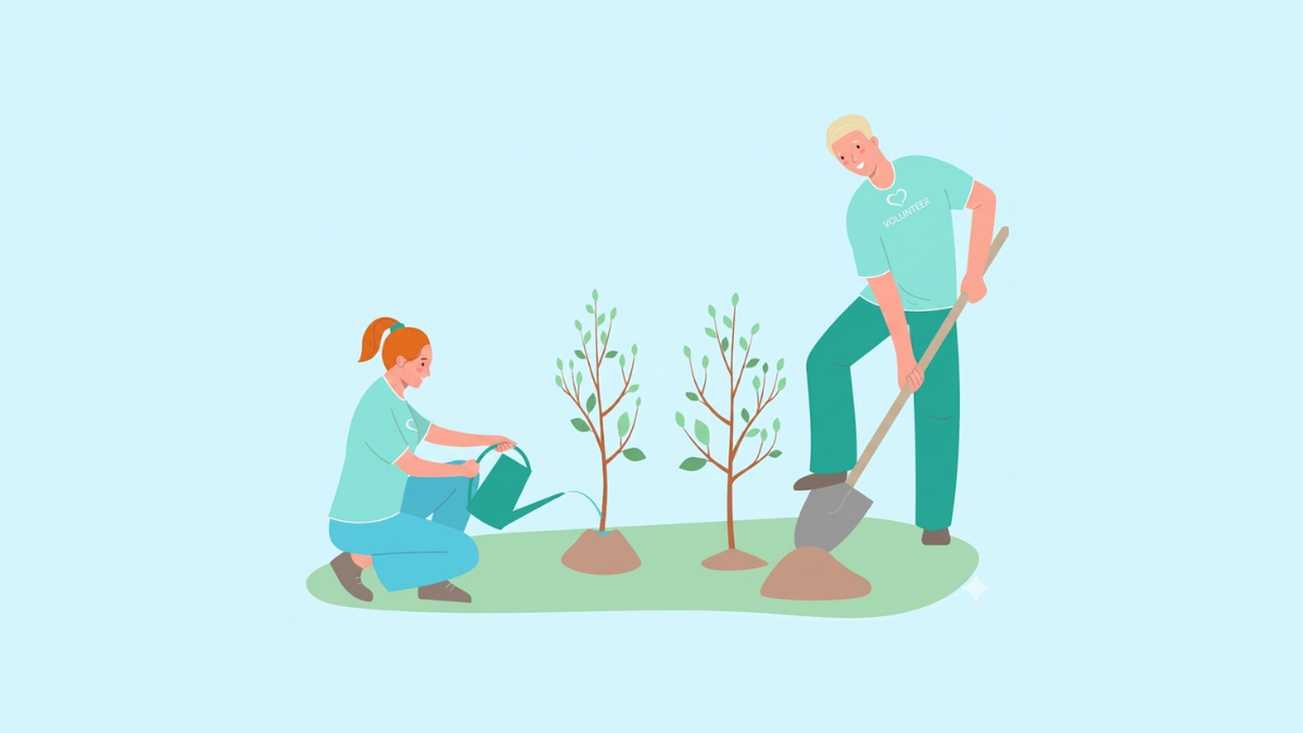 Hoạt động trồng cây xanh hữu ích Hoạt động trồng cây xanh hữu ích