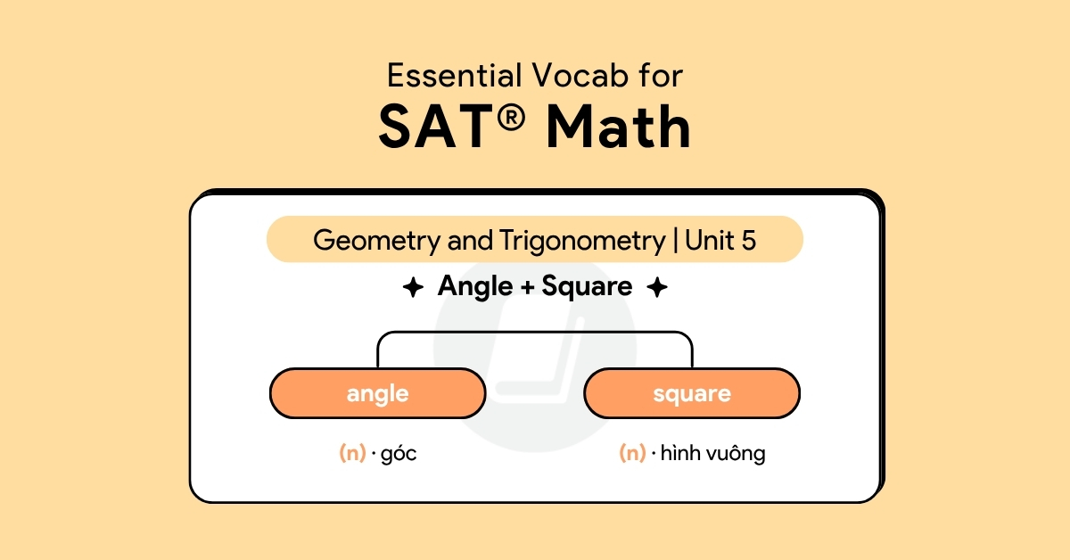 Essential Vocab for SAT® Math - Geometry and Trigonometry | Unit 5 ...
