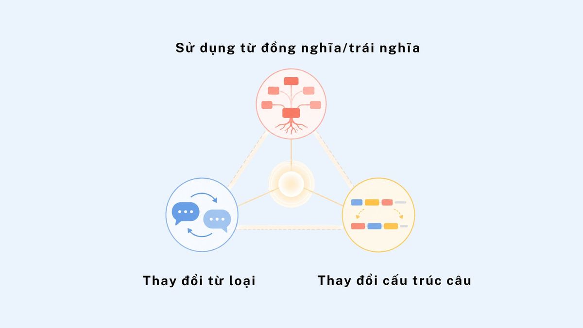 Ba dạng paraphrase trong IELTS Reading Ba dạng paraphrase trong IELTS Reading