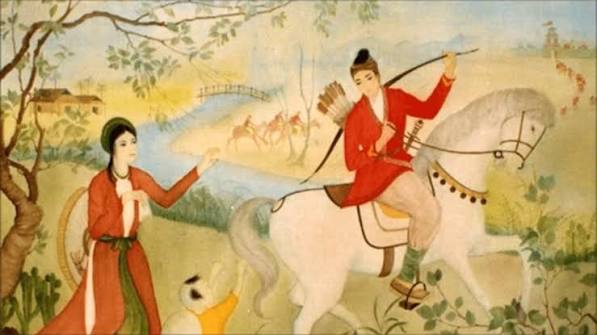 Tình cảm cảm xúc trong thơ song thất lục bát 
