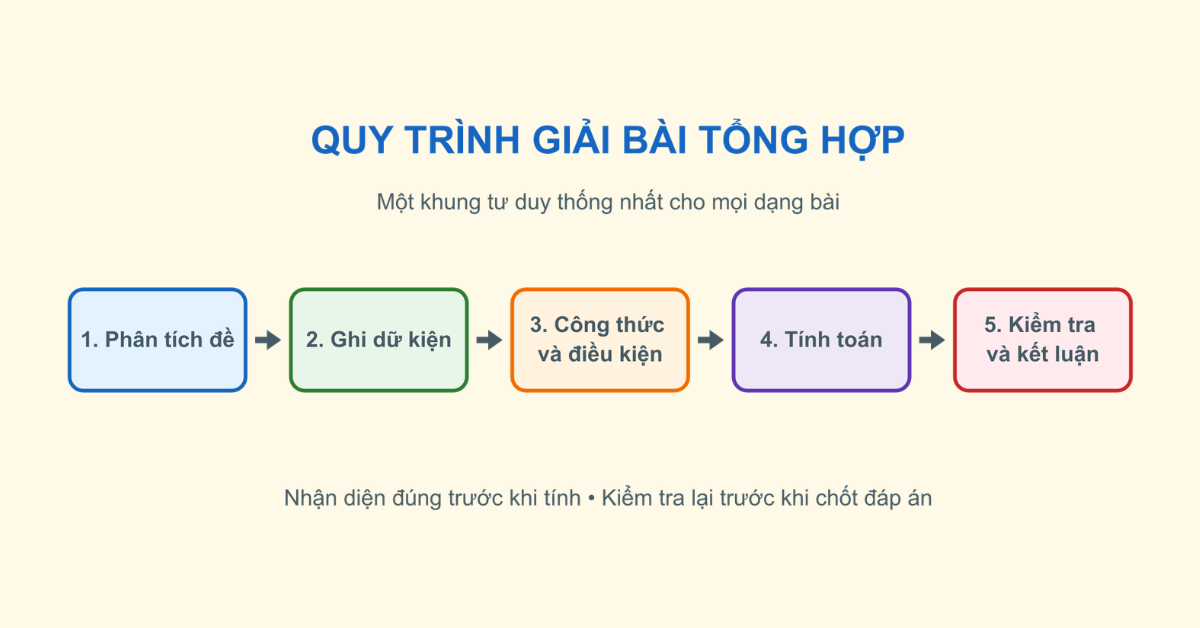 Quy trình giải bài tập cấp số nhân tổng hợp Quy trình giải bài tập cấp số nhân tổng hợp