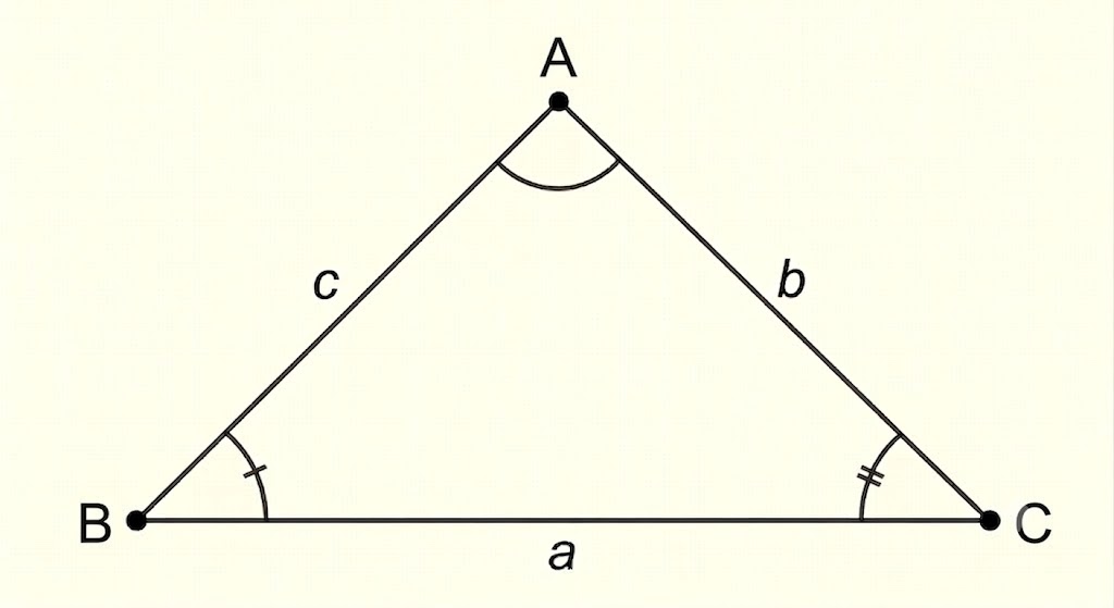 Tam giác ABC có ba cạnh a b c trong công thức Heron